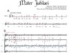 Mater Jubilaei - arrangiamento coro SATB, organo e fiati