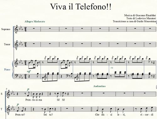 Viva il Telefono!! (Rinaldini, Muratori, 1924)