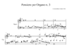 Giovanni Maria Casini - Pensiero per organo n. 3 prima parte (1714)