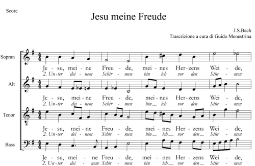 Johann Sebastian Bach - Jesu meine Freude BWV 227