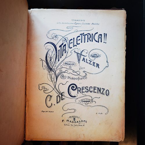 Costantino De Crescenzo - Raccolta di 12 composizioni EDIZIONE ORIGINALE