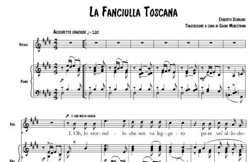 Eriberto Scarlino - La fanciulla toscana (1916)