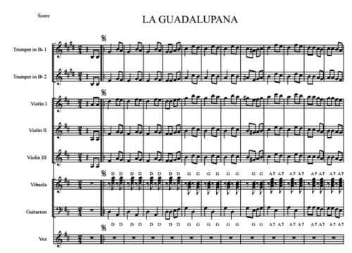 La Guadalupana - Mariachi version